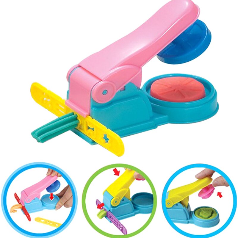 Willekeurige Kleur 7 Stks/set Polymeer Klei Tool Kit Kinderen Diy Playdough Modeling Mould Klei Educatief Speelgoed