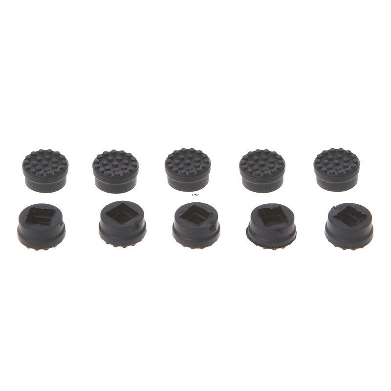 10Pcs Pointer for hp Laptop Keyboard Trackpoint Little Dot Cap A6HE: black