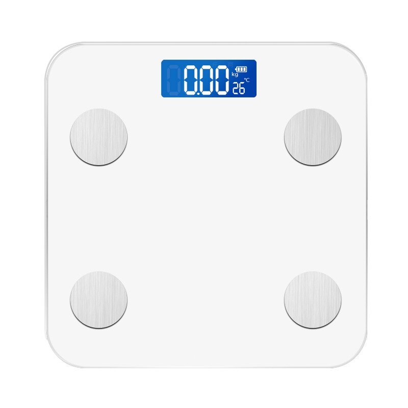 Smart Weegschaal Smart Draadloze Weegschaal Badkamer Schaal Met Body Samenstelling Monitor Met Bluetooth En Fitness App: Default Title