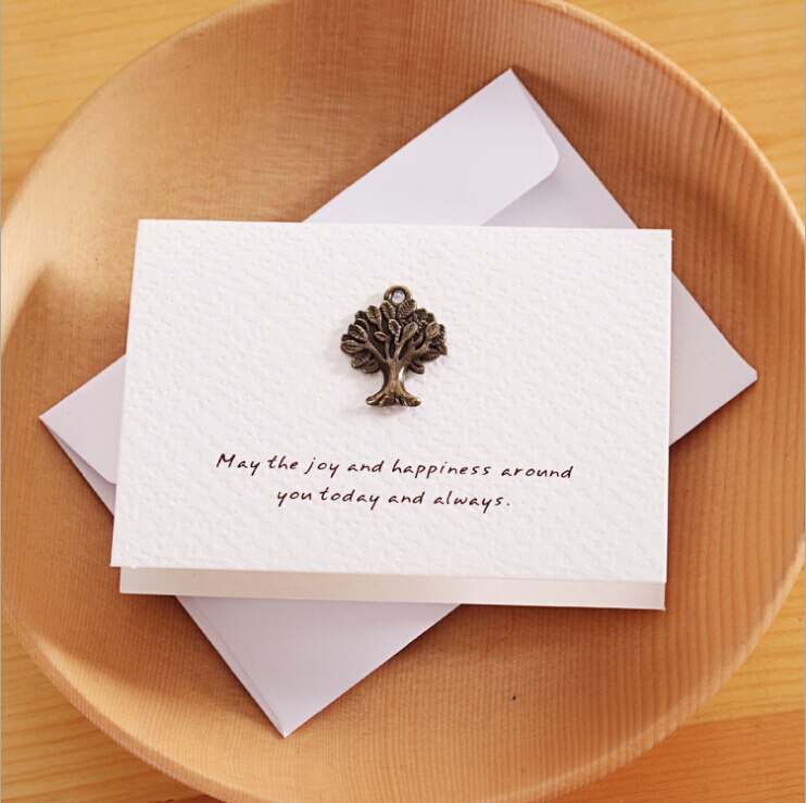 Metal Greeting thank you Card decoration card Scrapbooking party invitation DIY Deco Supply For Wedding invitation: H04