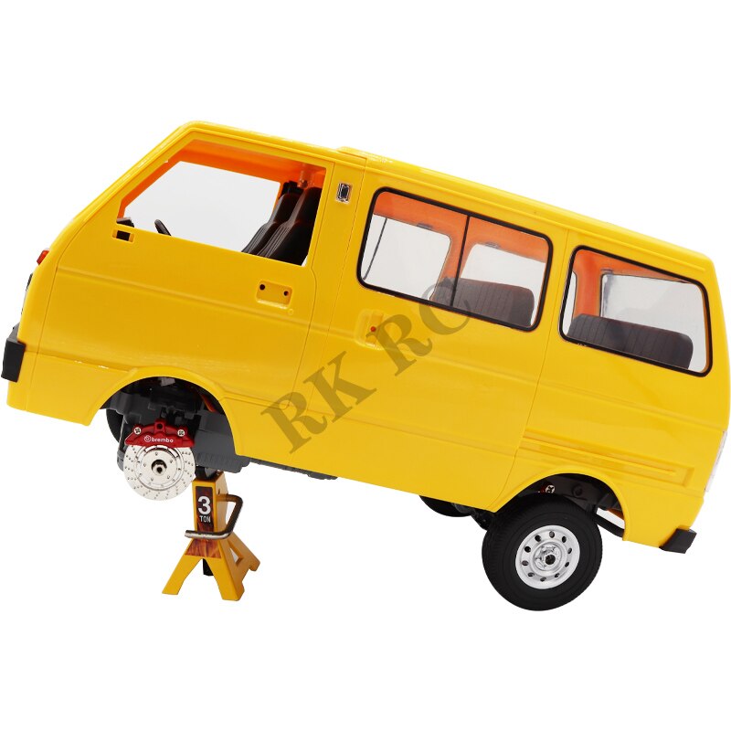 Modifica della gomma della pinza del discoteca del freno del metallo 4pz per WPL D12 MN99 MN90 WPL C24 C34 RC aggiornamento dei pezzi di ricambio dell'automobile