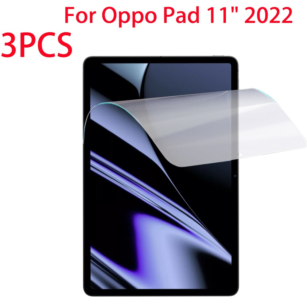 3Pcs Pe Soft Screen Protector Film Voor Oppo Pad 2022 11 Inch Screen Protector Tablet Beschermende Film Voor Oppo pad