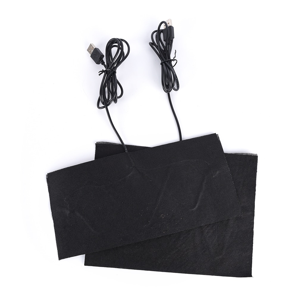 1PCS 2 Sizes 5V Carbon Fiber Heating Pad Hand Warmer USB Heating Film Electric Winter Infrared Fever Heat Mat