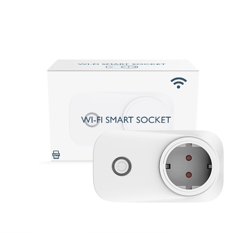 10A 16A WIFI Smart Socket Plug EU UK Swit AU BR FR JP Israel Ita ZA Plug Remote Control Smart Work For Alexa Google Home: 16A / EU Plug