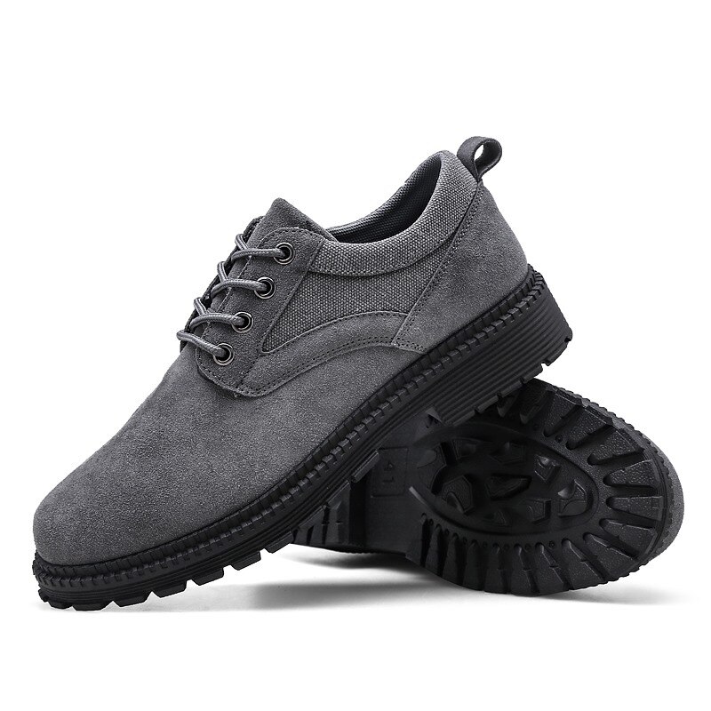 men's classic skate shoes lightweight and comfortable non-slip men's skate shoes breathable sneakers: Gray / 41