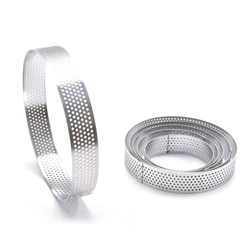 12 stuks mousse ring ronde & vierkante cakevorm roestvrijstalen bakvorm gebak dessert accessoires taartdecoratiegereedschap