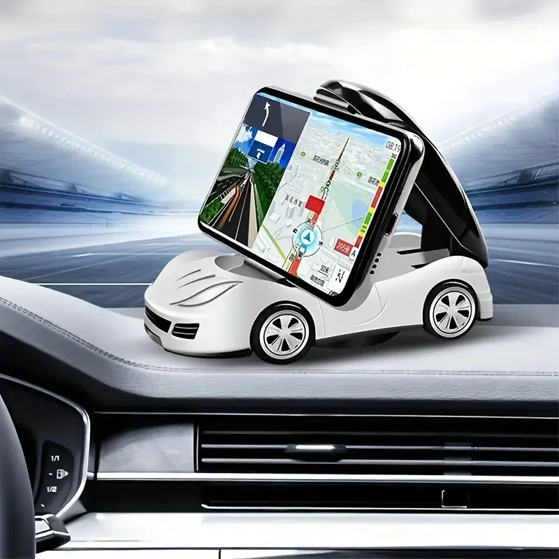 Car Model Phone Stand Bracket Foldable Car Dashboard Phone Holder 360° Rotation Universal Mobile Phone Holder Car Accessories