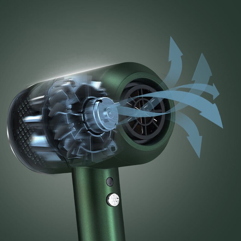 Hair Dryer 2000W High Power Styling Tools Solon Blow Dryer and Cold Wind Greenhair dryer Volumizer hammer dryer