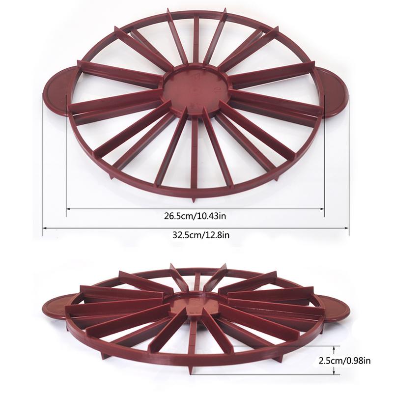 Cake Skin Splitter 10/12 Part Cake Cutter Evenly Split Cake Slicer Baking Tool Cake Cutter Wafer Breaker