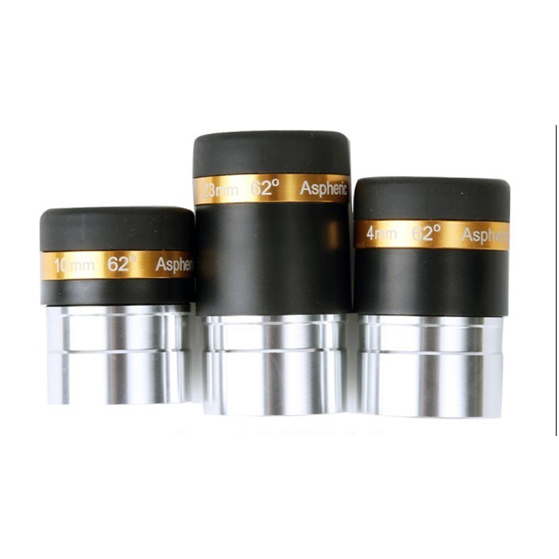 Celestron 1.25" Wide Angle 62 Degree Lens 4mm 10mm 23mm Aspheric Eyepiece HD Fully Coated For Astronomy Monocular Telescope