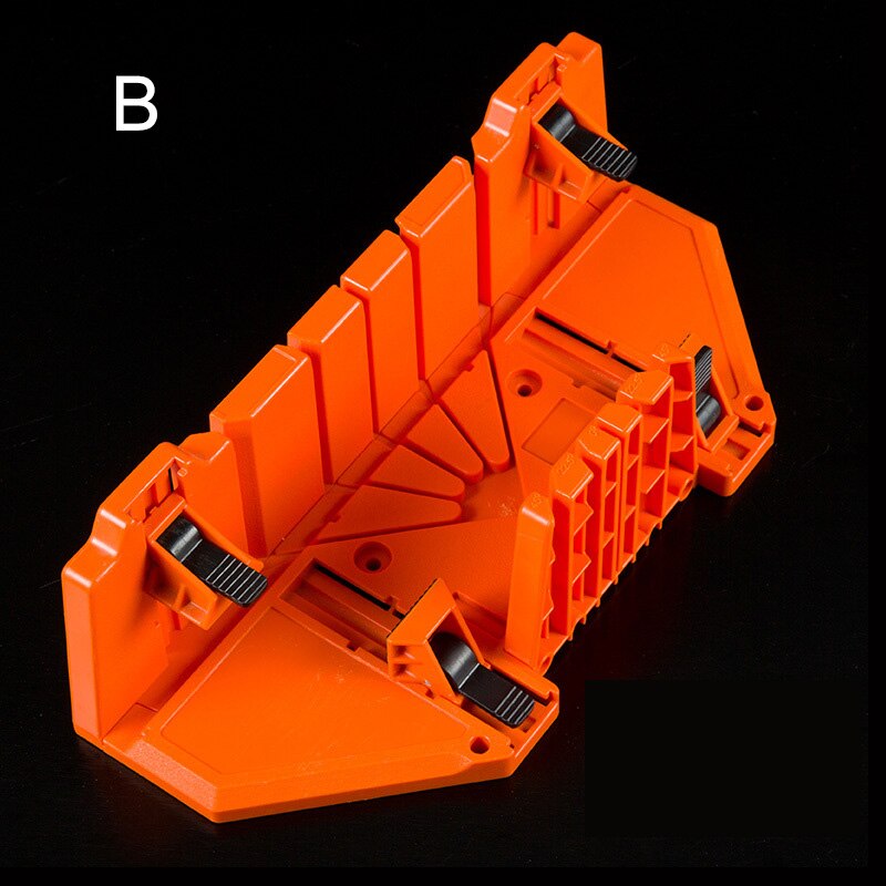 Newly Wood Angle Cutting Saw 0/22.5/45/90 Degree Clamping Mitre Box Cabinet Case Woodworking Tool XSD88: 350x100x65mm