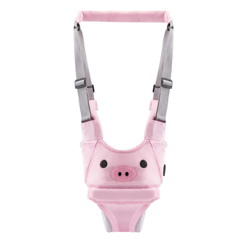 Harnais de marche réglable pour bébés, aide à l&#39;apprentissage de la marche sur pied, respirant pour nourrissons: piggy