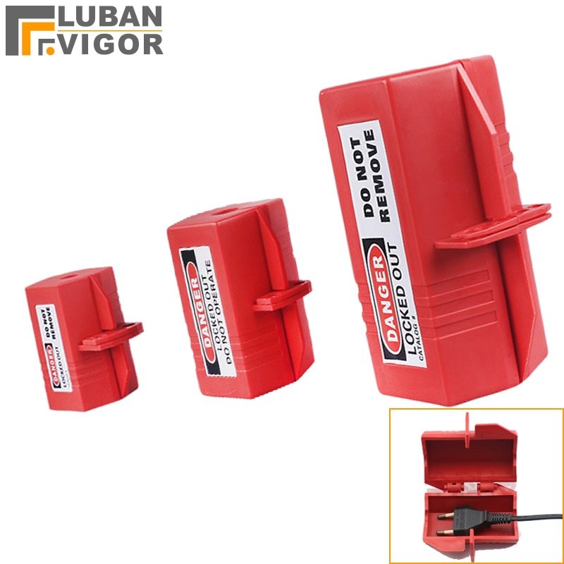 Plug lock box Huishoudelijke apparaten power sloten, industriële stekkers veiligheid/Limiet/Kind power-off lock