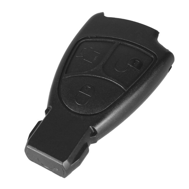 3 Knoppen Met Lock/Unlock/Veilig Vervangende Afstandsbediening Sleutel Shell Key Case Voor Mercedes Benz Ml plastic Materiaal