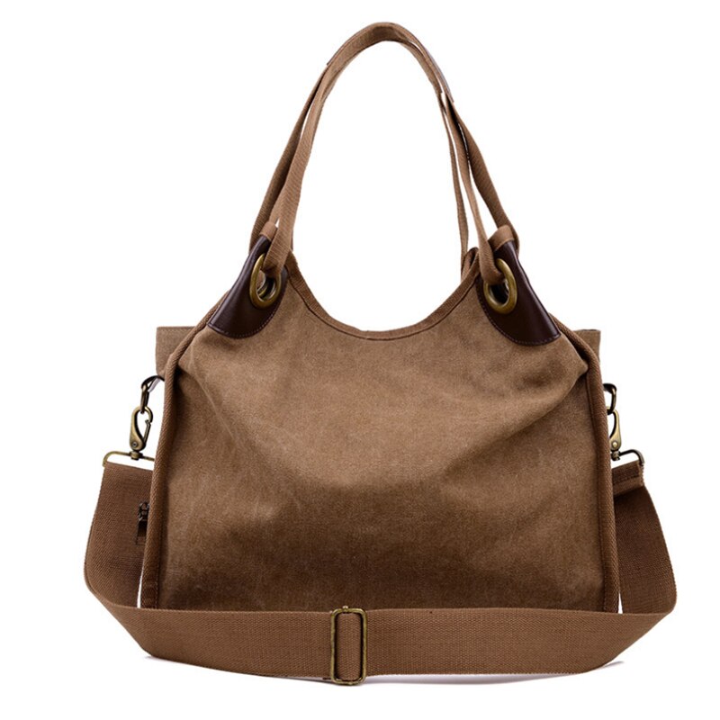 Merke håndveske dame glidelås skulderveske bomull lerret håndveske tilfeldig tote kvinnelig øko crossbody bag dame vintage messenger bags