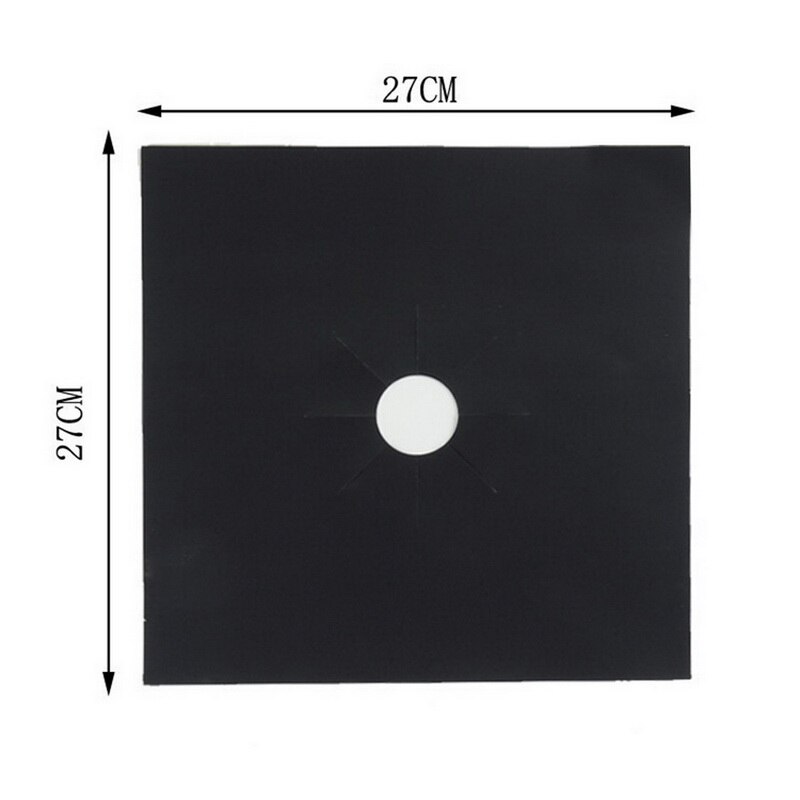 1/2/4Pcs/Set Reusable Gas Cover Stove Burner Mat Anti-fouling Oil Protector Pad Liner Kitchen Cleaning Tools Gas Stove Protector