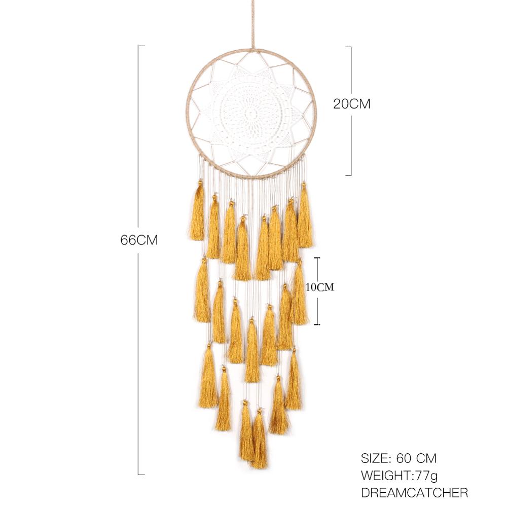 nordisch Quaste Traum Fänger Zimmer Dekoration Schlafzimmer Dekor Windspiele Bauernhaus Rosa Zauberstab Kunst Hängen