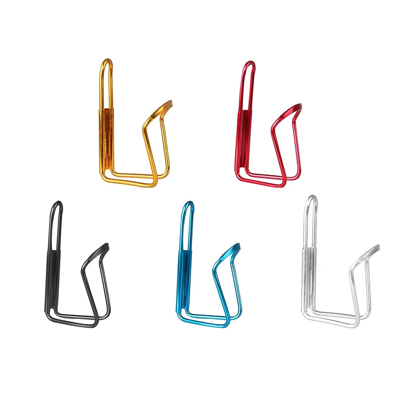 Soporte de botella de agua de bicicleta, soporte de botella de agua doble de aluminio para bicicleta de montaña, portabotellas de agua para ciclismo, 1 unidad