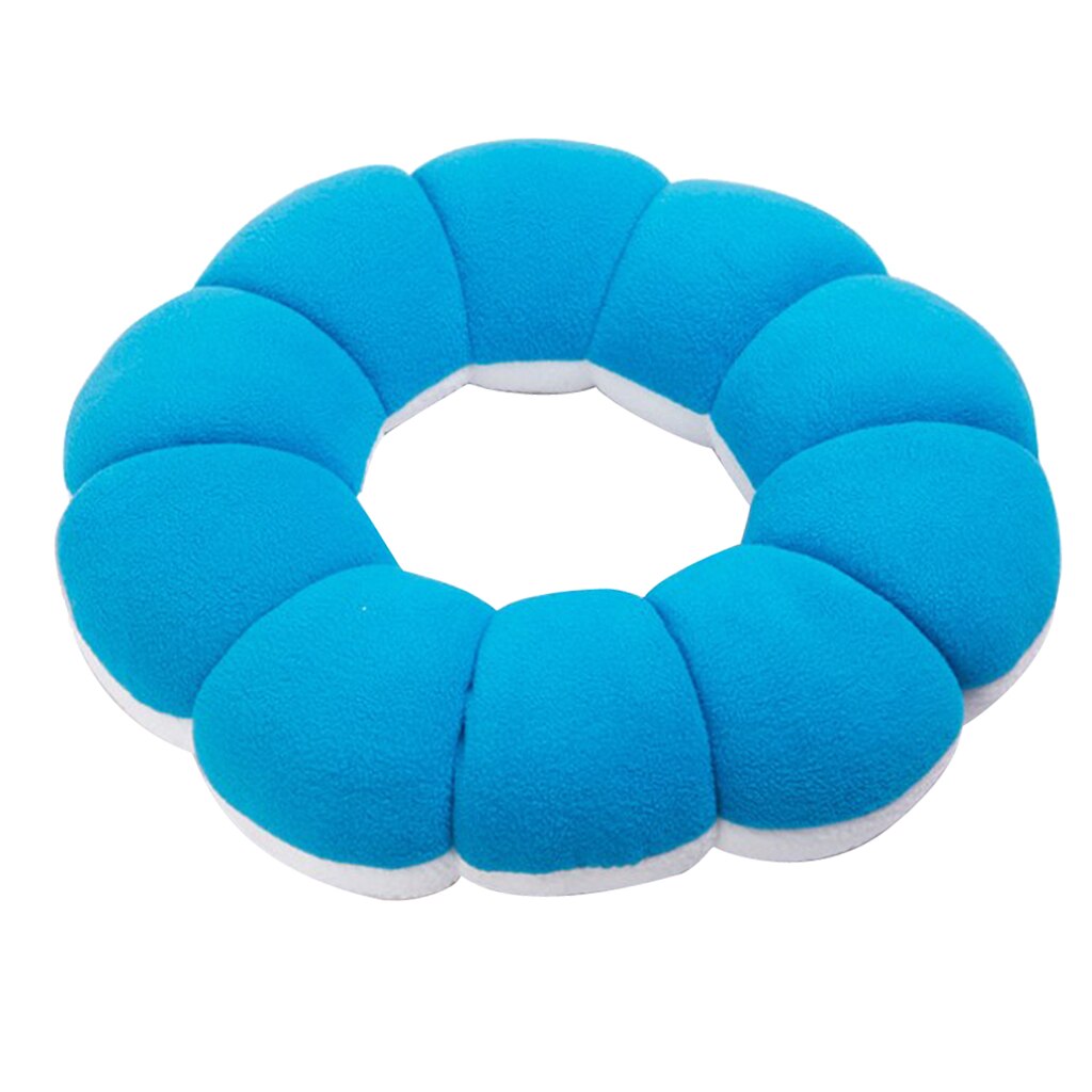 Donut Ring Cervical Neck Pillow Outdoor Sports Car Decoration Travel Twist Flower Shape Pillow