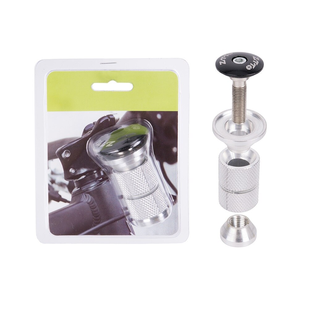 Bike Fork Steerer Headset Expander Plug Compression Compressor Adjuster Top Cap Plug Adjustable Locking Bike Expansion Screw