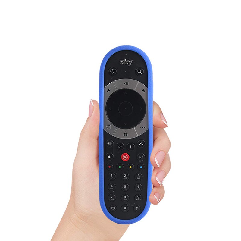 Remote Control Covers For SKY Q SIKAI Shockproof Protective Case Compatible Touch and Non-Touch Skin-FriendlyWith Hand Loop: blue only case