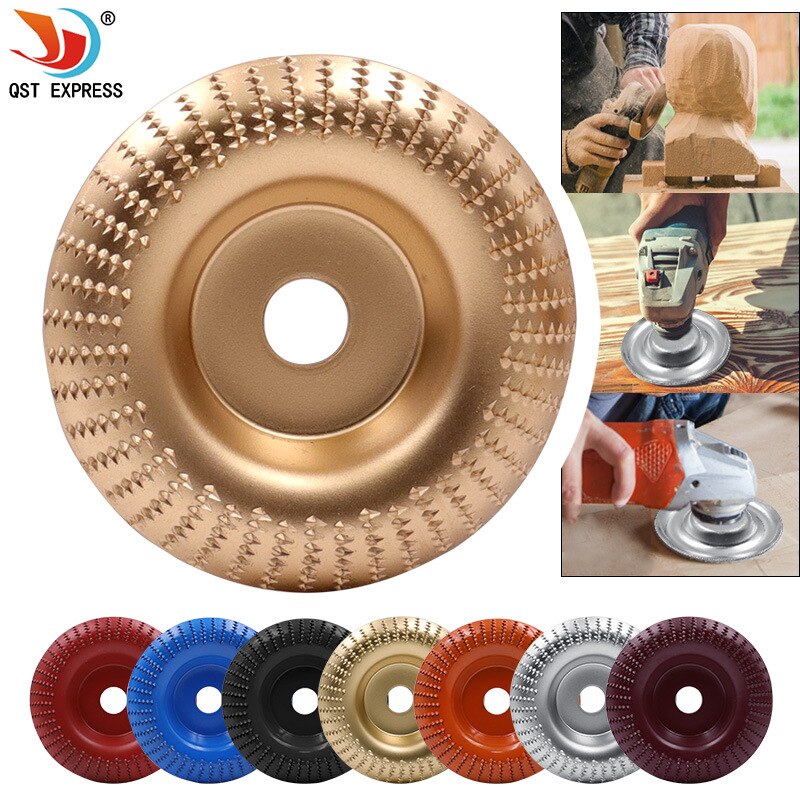 Tungsten Carbide Wood Grinding Wheel Discs Angle Grinder Sanding Discs Metal Plastic Wood Abrasive Tool Universal Hand Tool