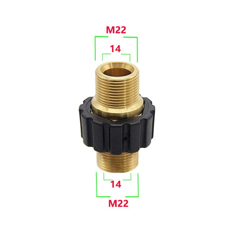 Verloopnippel m8 naar m10, messing, interne draad
