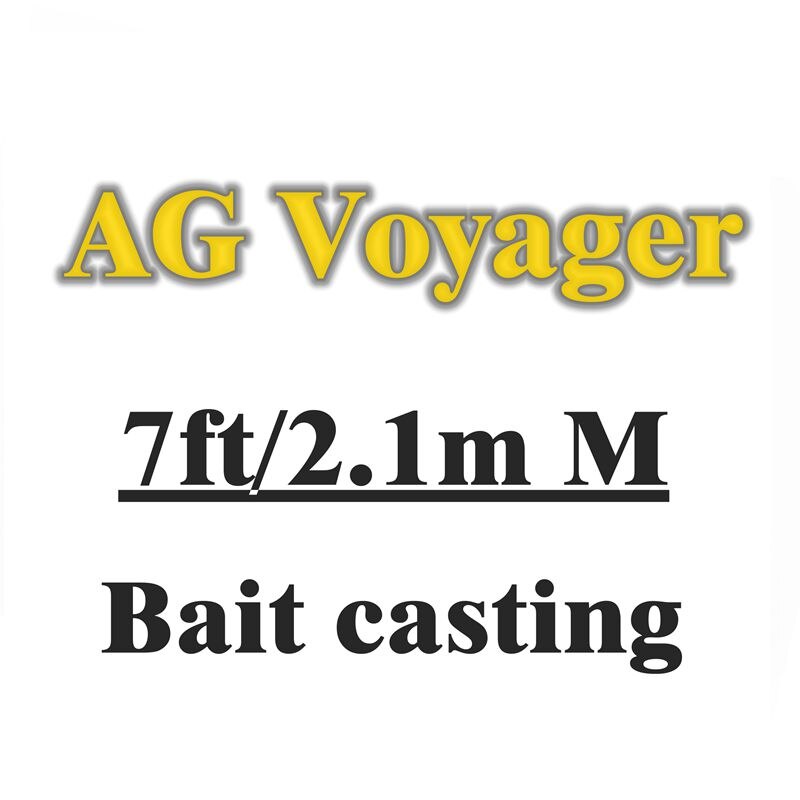 Ag voyager spinning baitcasting onki 4 osaa matkavapa ml m  mh 1.8 2.1 2.4 2.7m hiilivapa f mf action