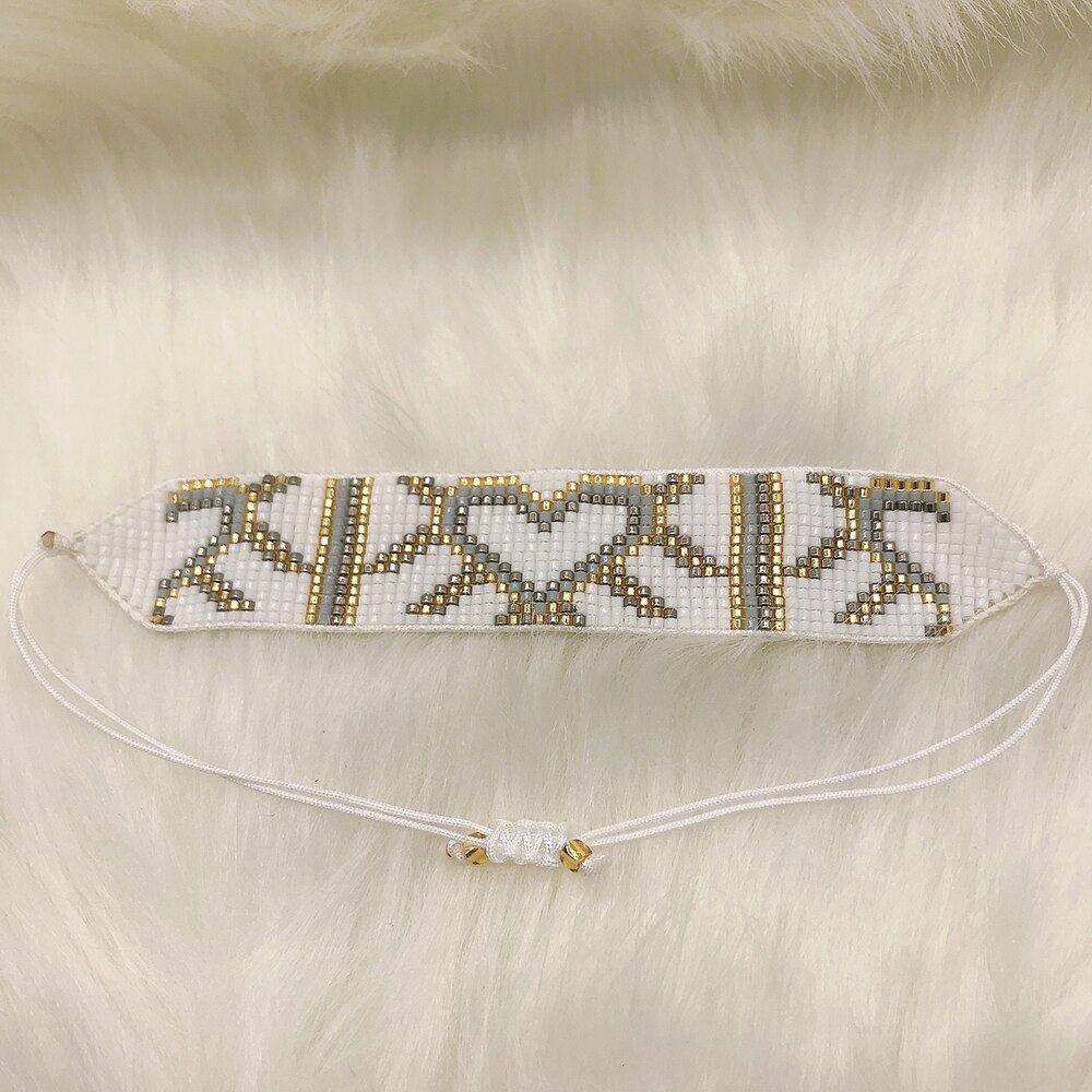 Bluestar boho dame miyuki kralenarmbanden vrouwen ster bangle sieraden handgemaakte gevlochten hart miyuki kralenarmbanden