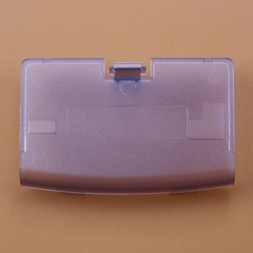 JCD Tapa de batería de plástico de repuesto de 17 colores para Gameboy Advance GBA: Rosa