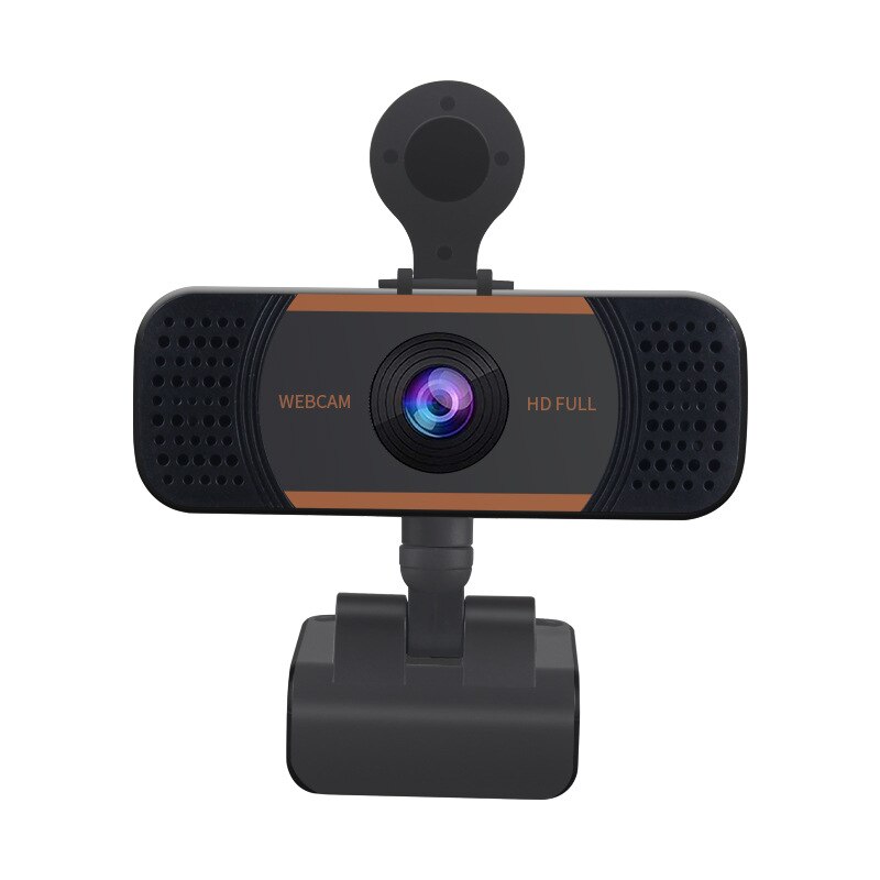 HD 1080P/4K USB Webcam Free Drive Web Camera With Microphone AF Autofocus Camera For Computer Live Online Teaching: 1080P orange