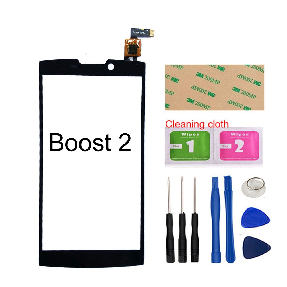 5.0'' Boost2 Boost3 Touch screen For Highscreen Boost 2/3 Touch Screen Digitizer Sensor Glass Panel Replacement: Boost2 Black Tool