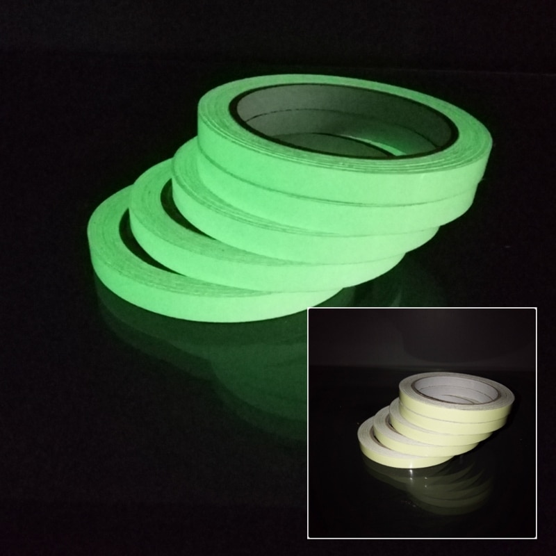 Zelfklevende lichtgevende doe-het-zelf-tape waarschuwingstape glow in dark autosticker