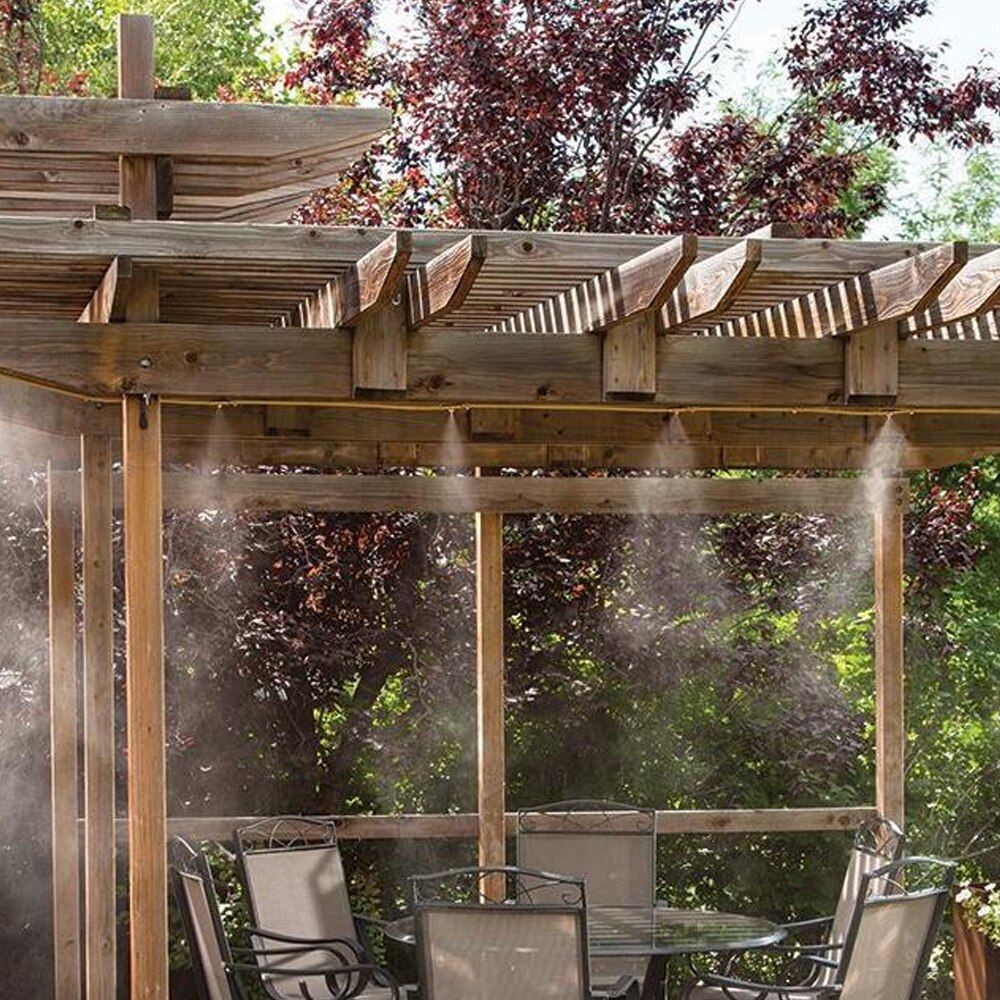 Vernevelaar watersproeiersets waterring irrigatie tuinvernevelaar buitenvernevelingssysteem waternevel kas tuin