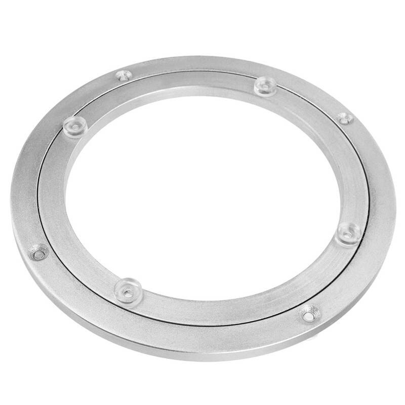 8 Inch Aluminium Roterende Display Base Draaitafel Ronde Display Stand