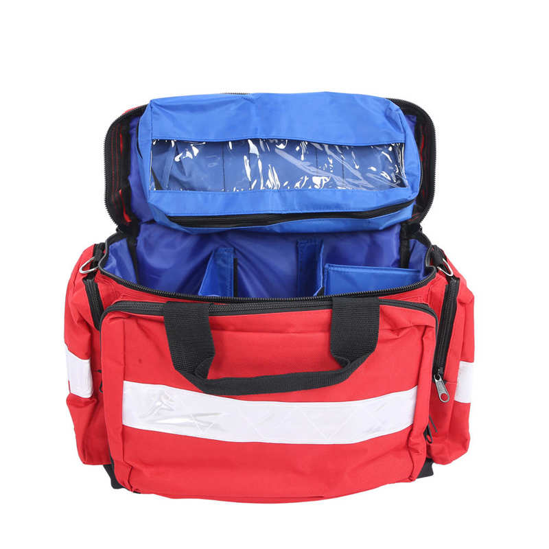 Portable Nylon Emergency Aid Tools Empty Storage Bag Emergency Trauma Kit Pouch Reflective Stripe Bag