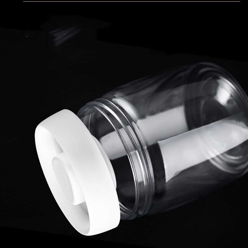 Food Coffee Beans Storage Bottles &amp; Jars with Cover Plastic Vacuum sealed Tank Storage Press and exhaust storage