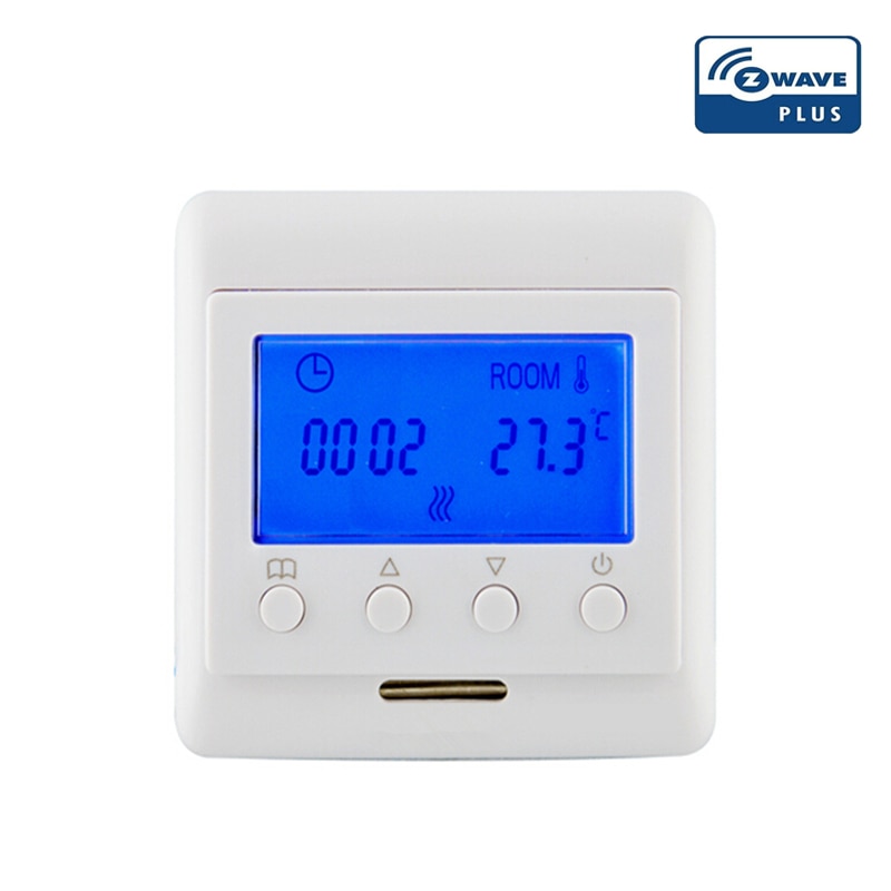 Z-Wave plus EU868.42MHz Smart temperature Thermostat electric heating temperature control