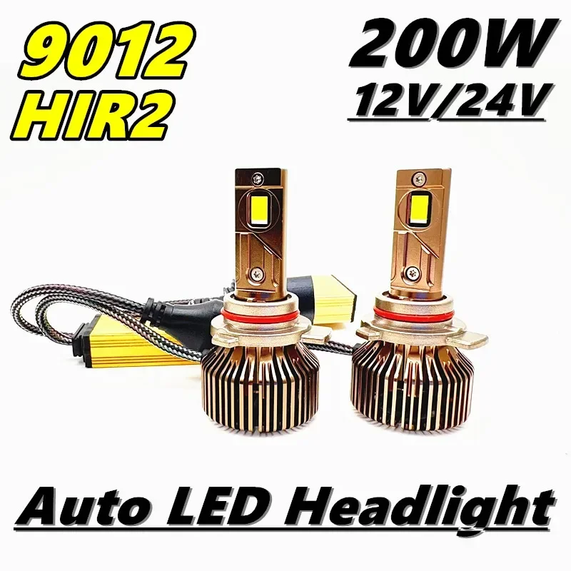 D2H bombillas LED para faros de coche D2S D4S potente 200W 20000LM Kit reemplazable Xeon LED Plug & Play 12V H1 H7 H4 H11 bombilla para faros de coche: Rojo