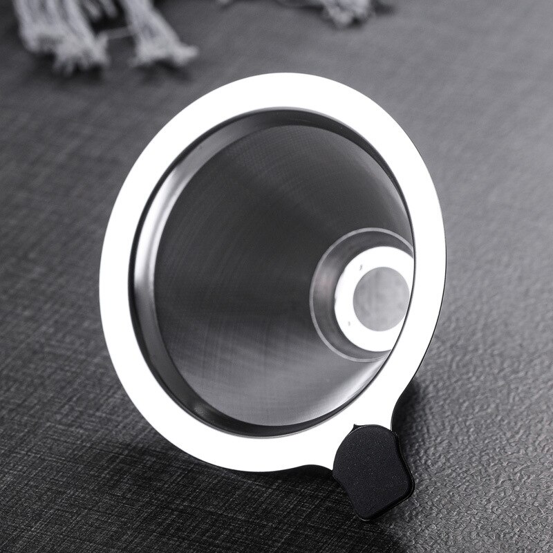 Glass Coffee Pot With Stainless Steel Filter High-Temperature Resistant Coffee Pot Espresso Coffee Machine Graduated Coffeeware