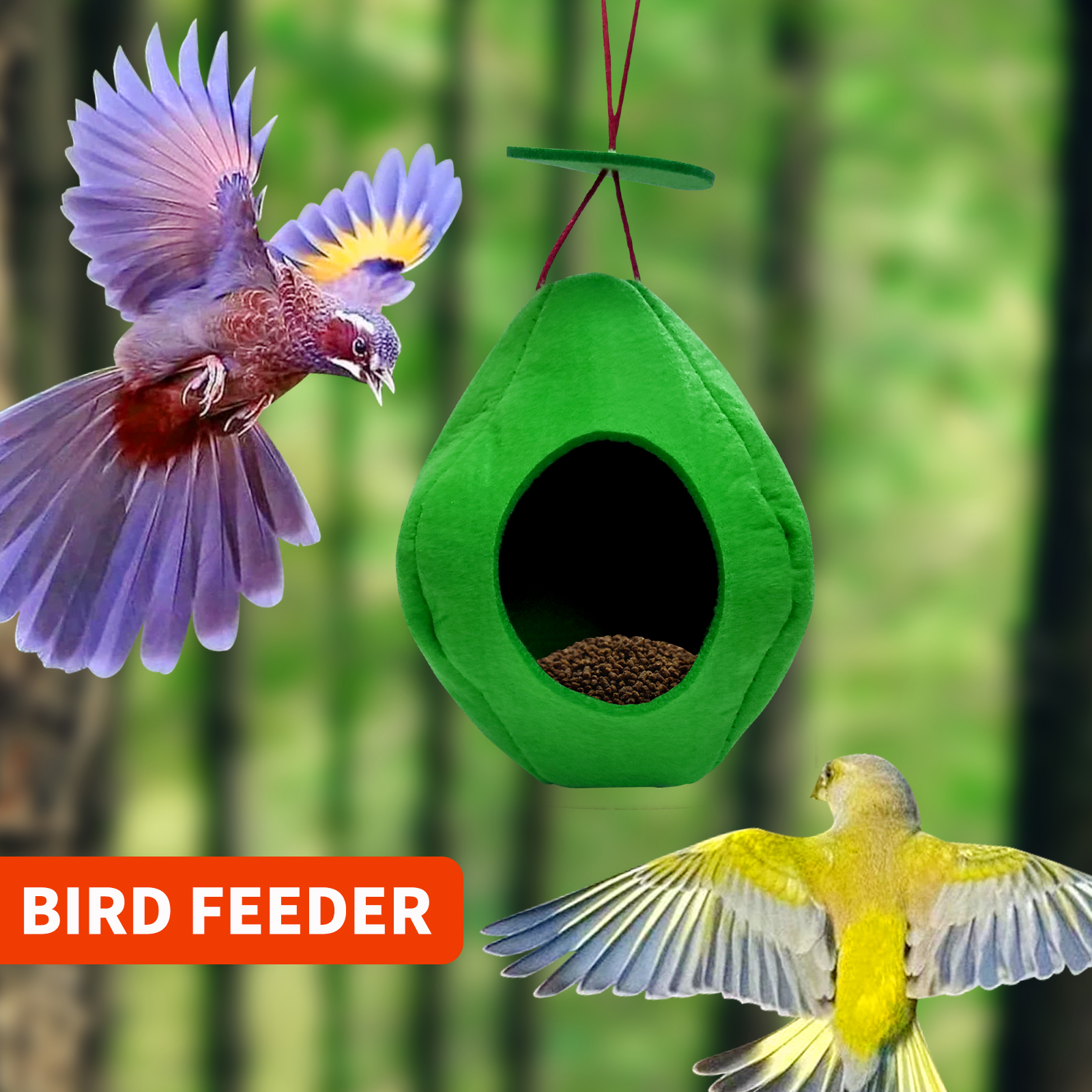 1 Pcs Vogel Benodigdheden Vogelkooi Feeder Papegaai Vogels Water Opknoping Kom Parkiet Feeder Doos Huisdier Kooi Plastic Voedsel Container