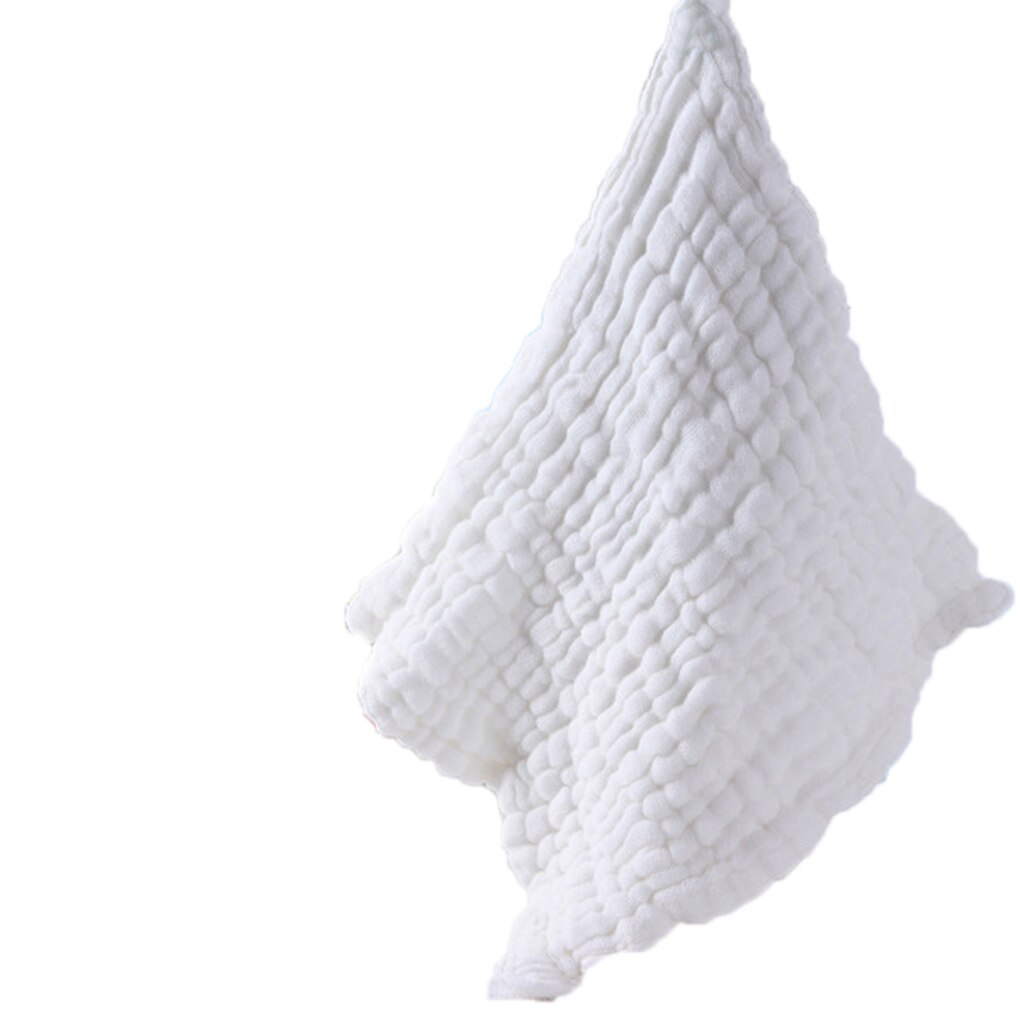 Baby Washcloths For Sensitive Skin Washcloths Cotton Towels Gauze Square: White