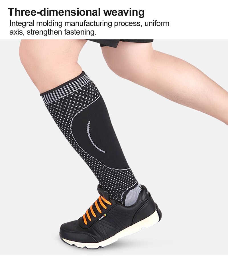 1 PCS Foot Compression Sleeve Anti Plantar Support Ankle Angel Socks Sport Protector Basketball Soccer Ankle Support Sock TSLM1