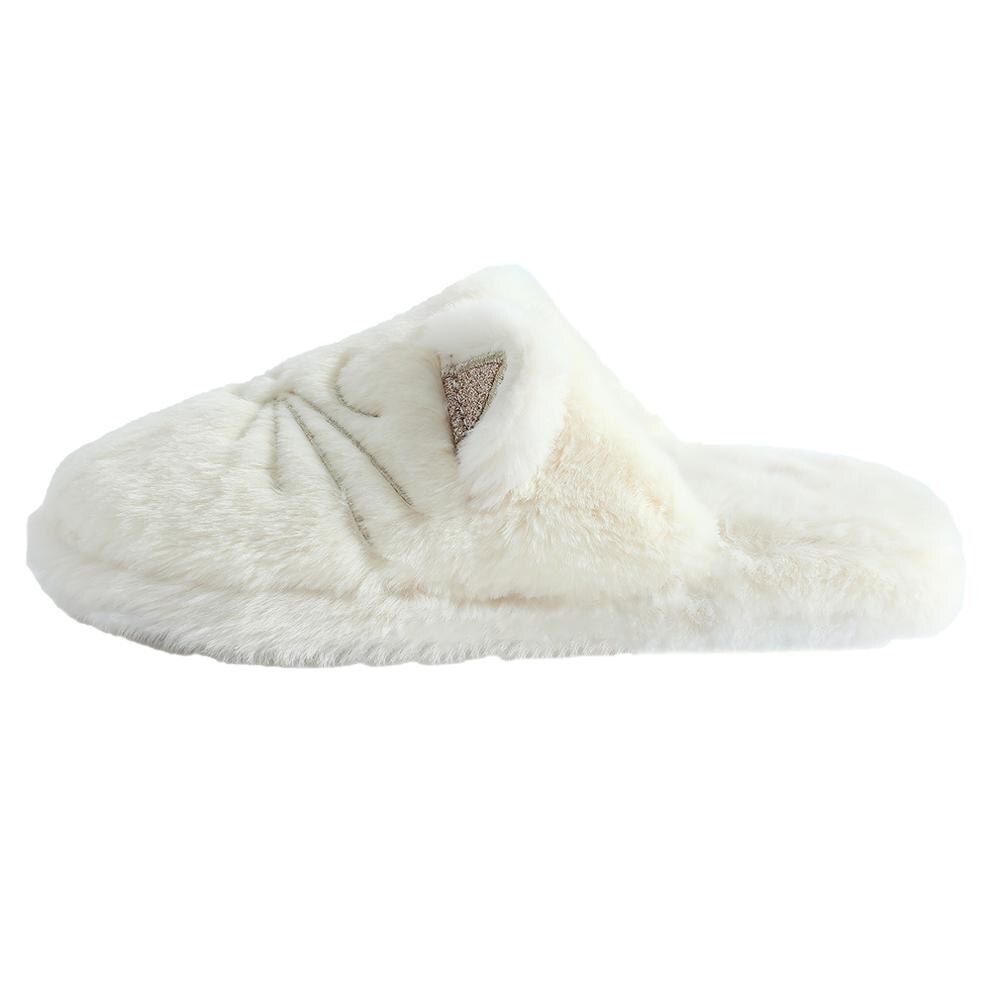 1pc bianco pantofole gatto animale pantofole a casa Millffy donne di modo Traspirante confortevole casa carino pantofole al coperto