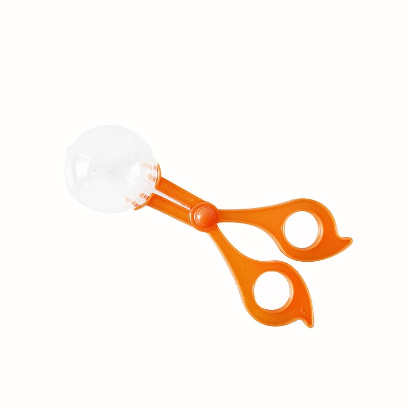 Pinzas de plástico para recoger insectos para niños, juguetes educativos, de acampada
