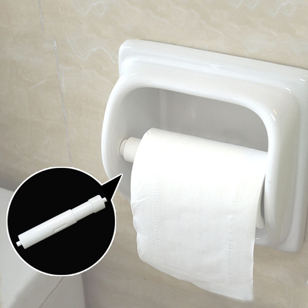 Replacement Toilet Paper Roll Holder Bathroom Roller Spindle Insert White