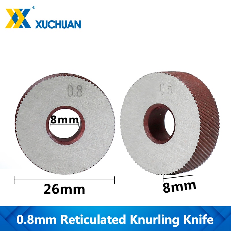 0.8mm retikuleret rifling hjul gearformer cutter drejebænk indre hul prægning hjul retikuleret knurling kniv