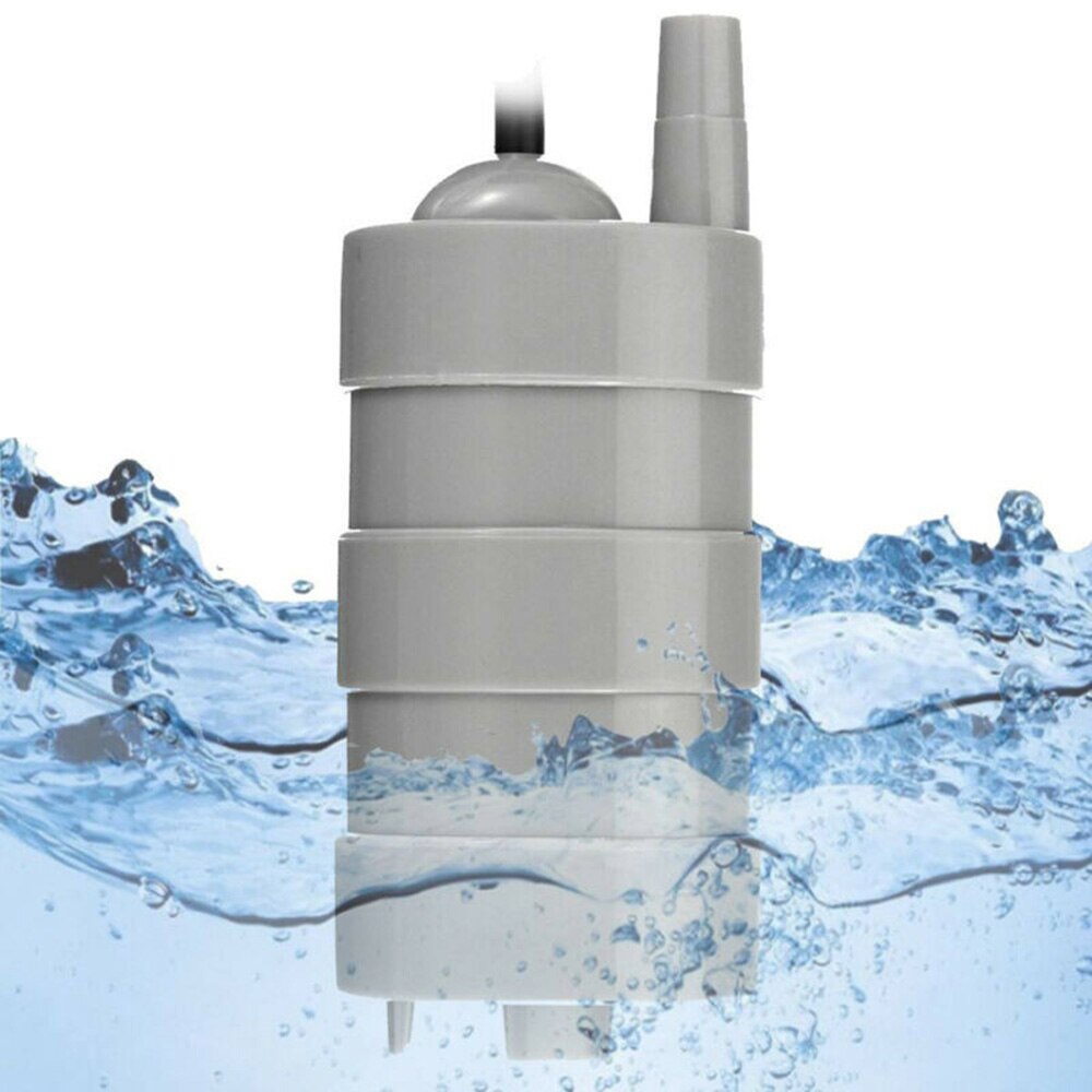 1x 12V Submersible Pump Water Pump Camper Motorhome High Flow Whale Pond Aquarium 1000L/H 5M Tank Fountain