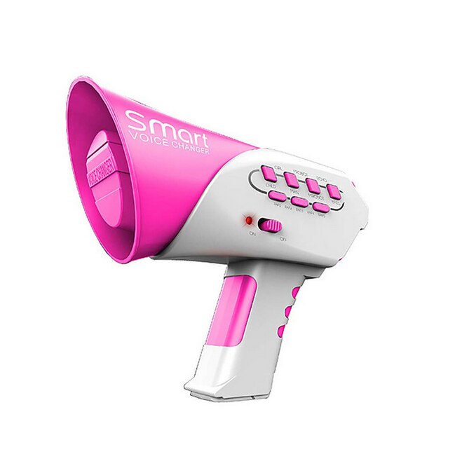 Kinderen Voice Changer Volwassenen Kids Smart Versterker 7 Verschillende Grappige Voice Kinderen Party Speelgoed Klinkende Speelgoed Kids: Pink
