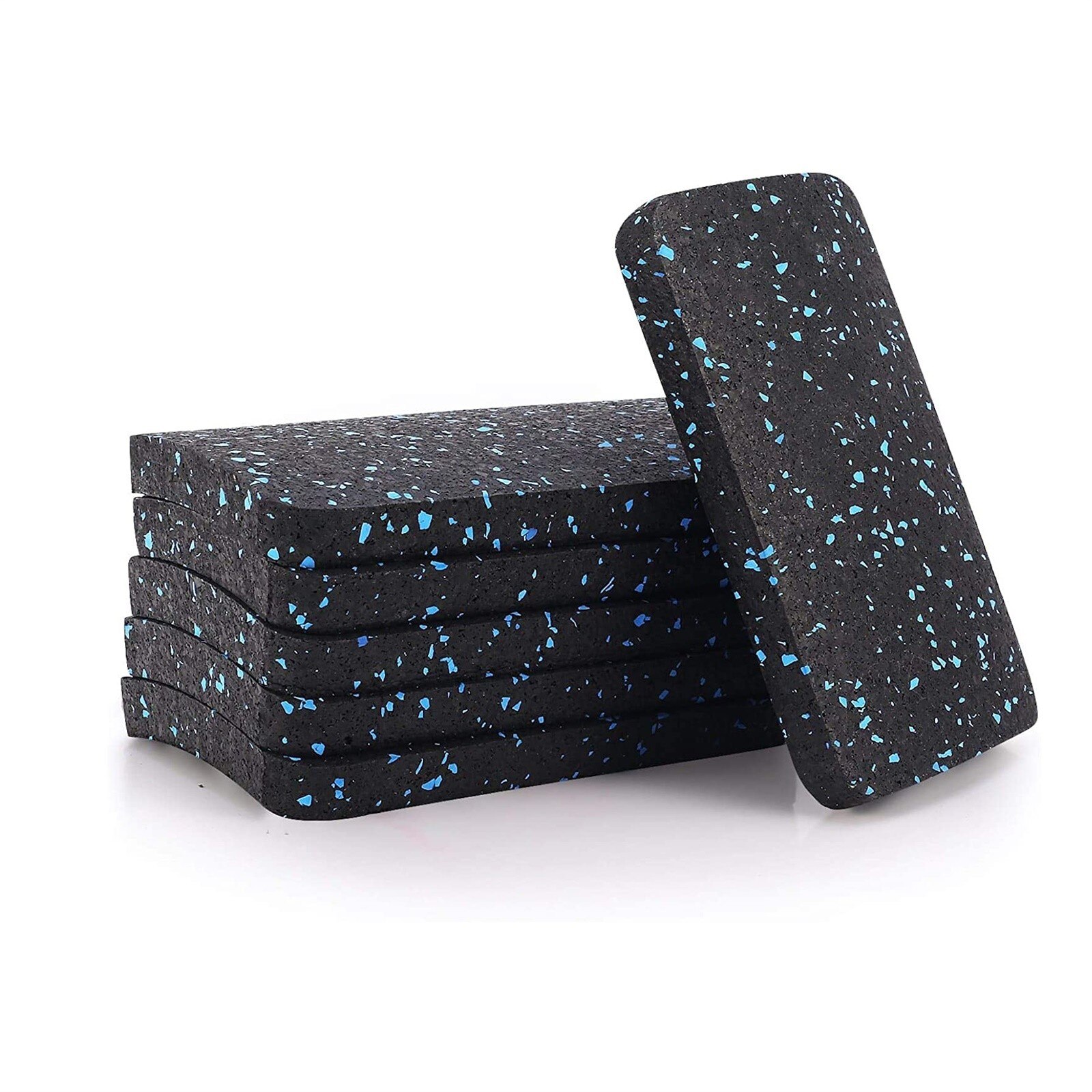 Treadmill Mat Exercise Equipment Mat High-density Rubber (12x8x1cm）